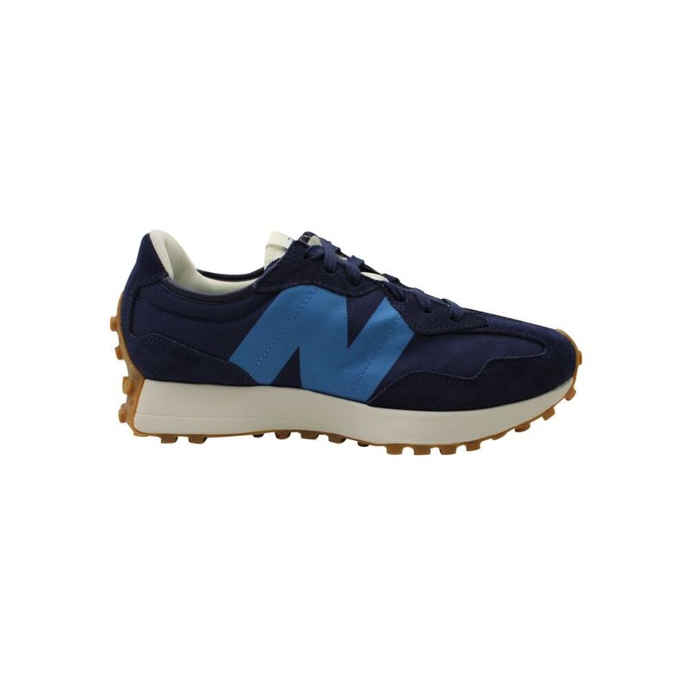 New Balance 327 Sneakers in Lagoon Navy Blue Nylon